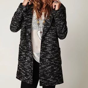 Free People Boucle Coat